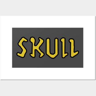 skull Posters and Art